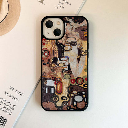 Eternal Mosaic Kiss Glass Case