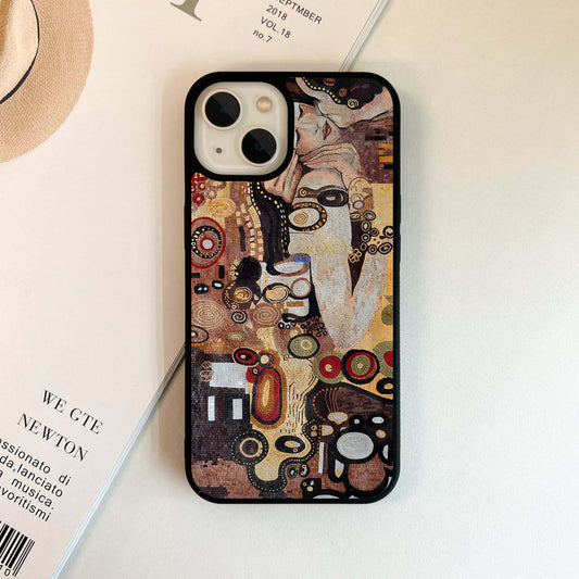 Eternal Mosaic Kiss Glass Case