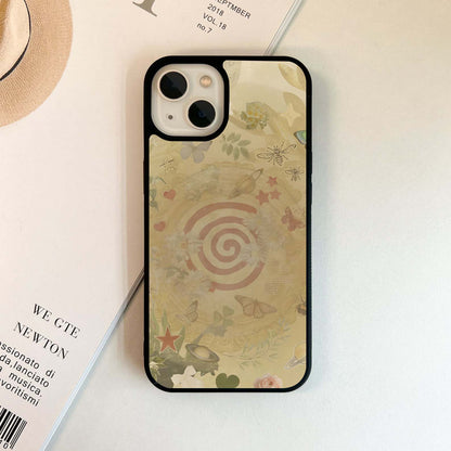 Aesthetic Inject Biege Glass Case