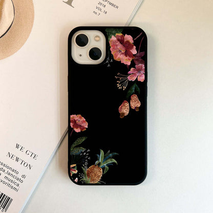 Jungle Cashew Bloom Glass Case