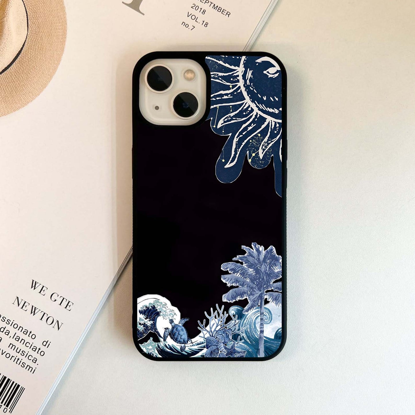 Midnight Ocean Secrets Glass Case