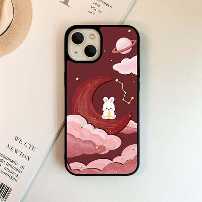 Starlit Bunny Glass Case