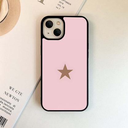 Brown Centre Star Glass Case