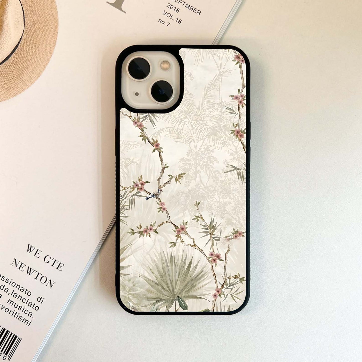 Soft Jungle Whispers Glass Case