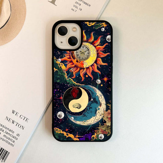 Solar Lunar Balance Glass Case