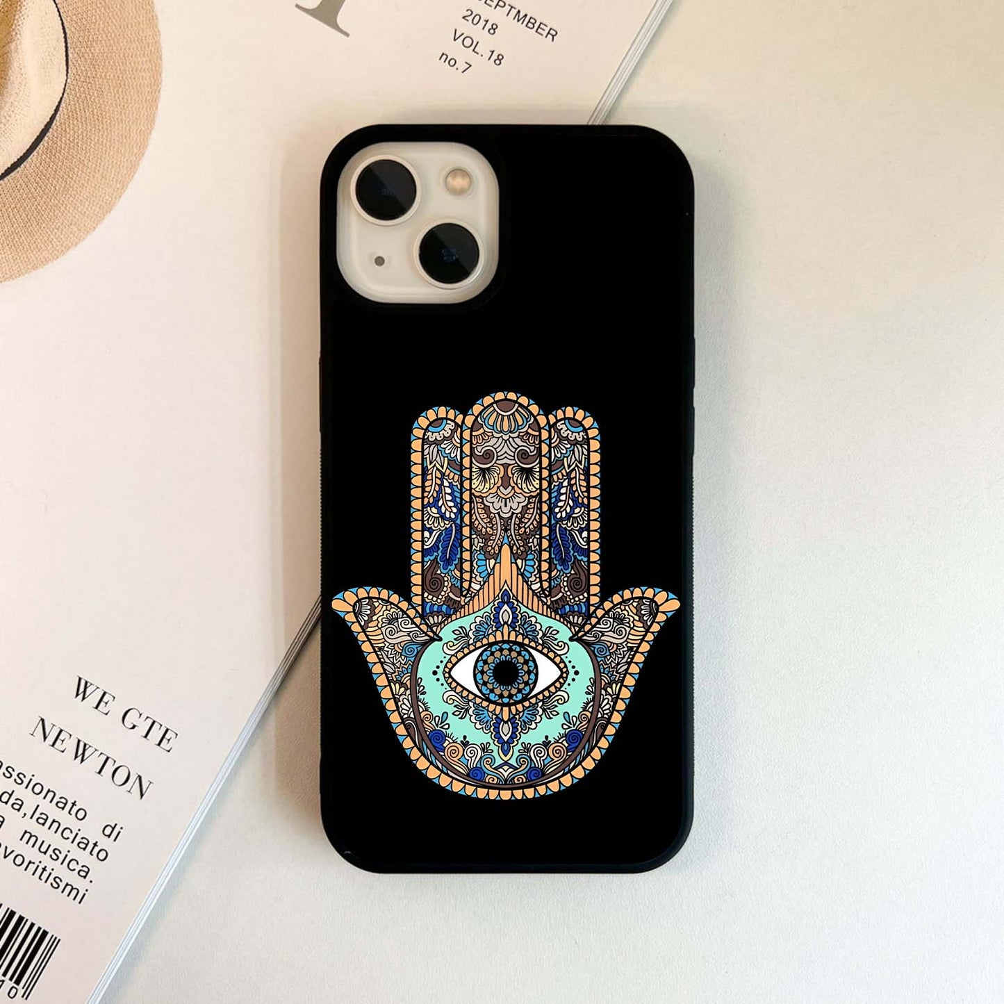 Mystic Hamsa Eye Glass Case
