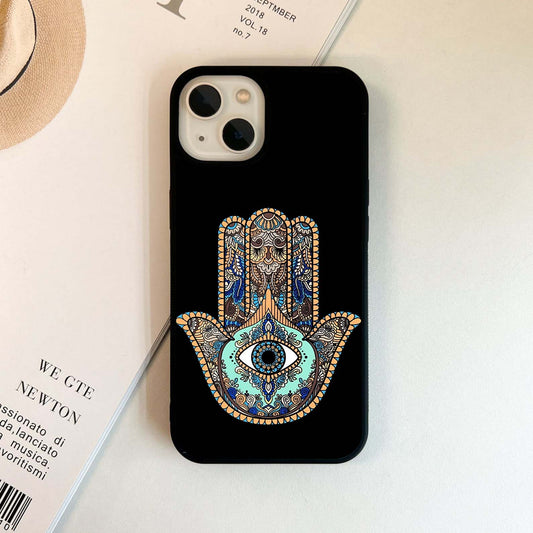 Mystic Hamsa Eye Glass Case