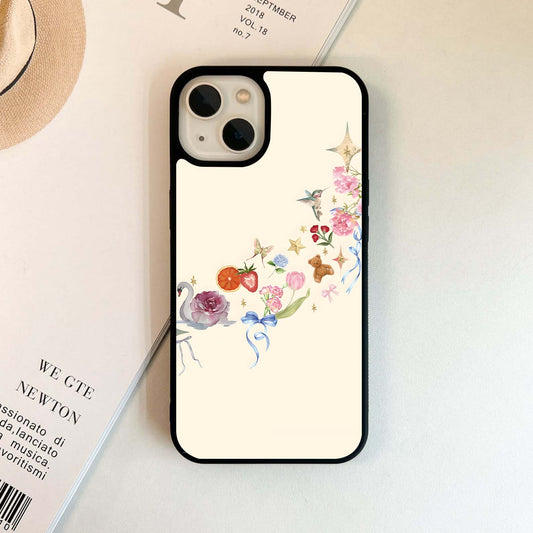 Dreamy Pearl Love Glass Case