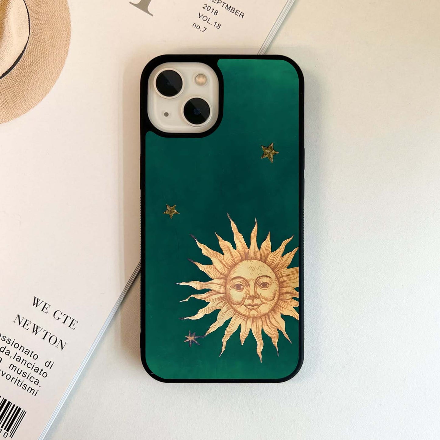 Dimple Moon Glass Case