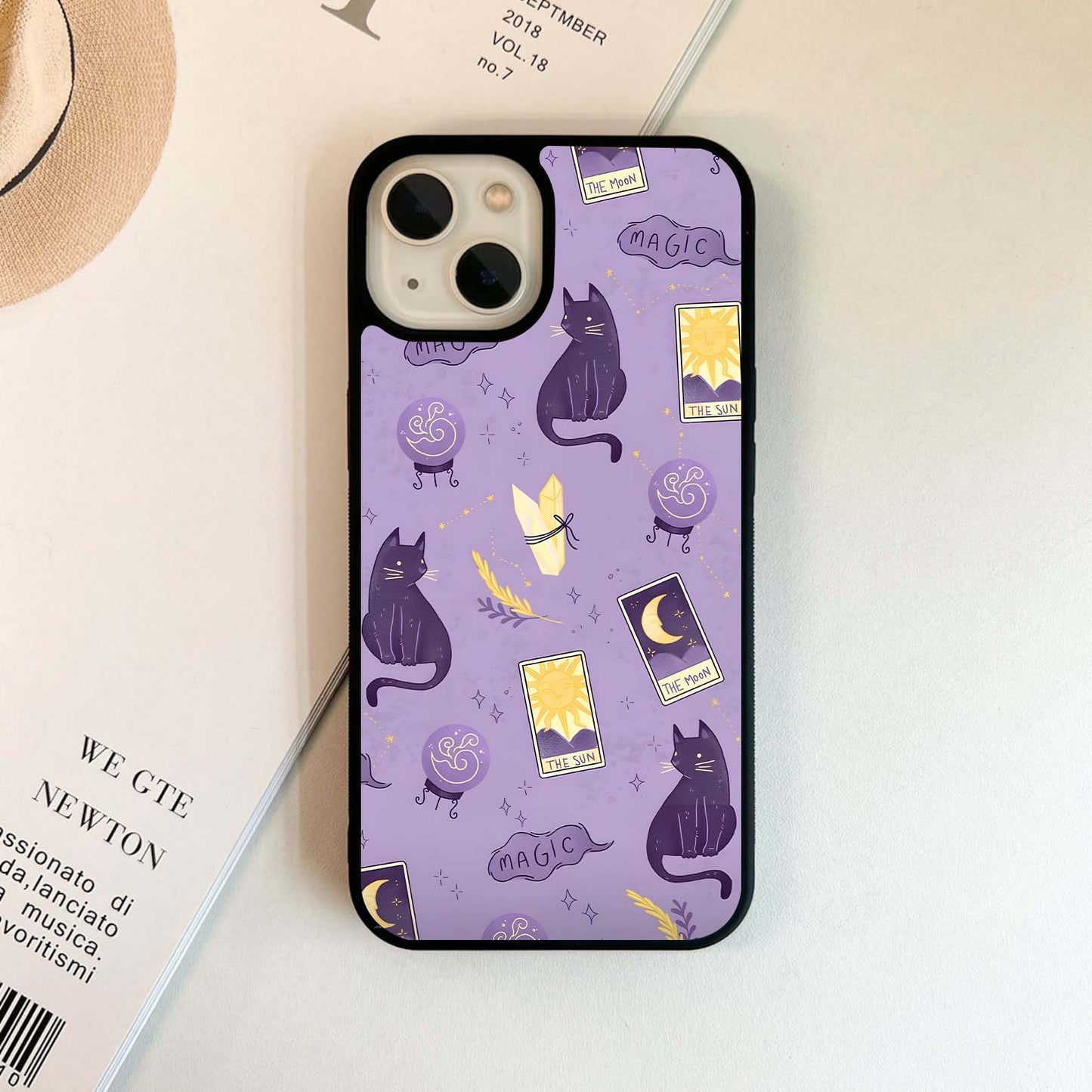 Humble Magic Cats Glass Case