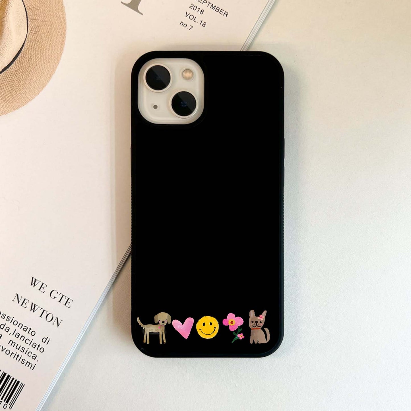 Puppy Love You Glass Case