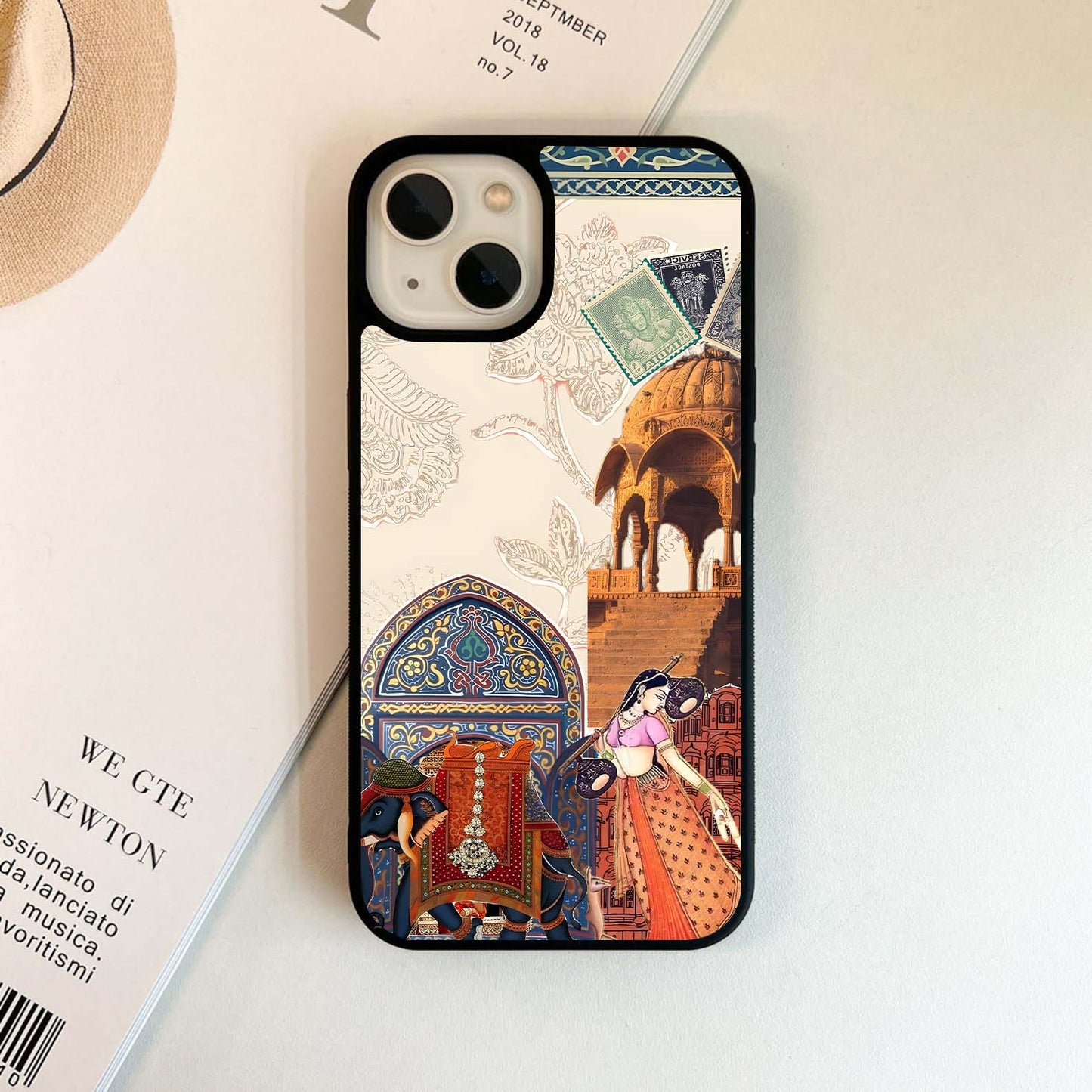 Royal India Collage Glass Case