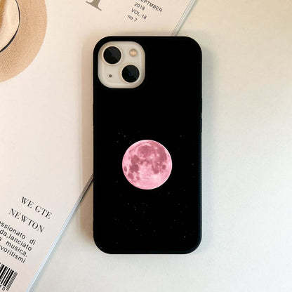 Pink Moon Bloom Glass Case