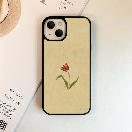 Minimal Vision Lotus Glass Case