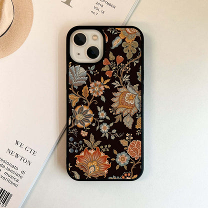 Vintage Floral Dream Glass Case