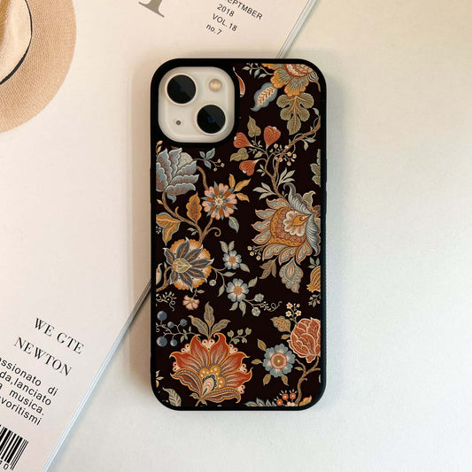 Vintage Floral Dream Glass Case