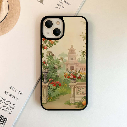 Oriental Garden Palace Glass Case