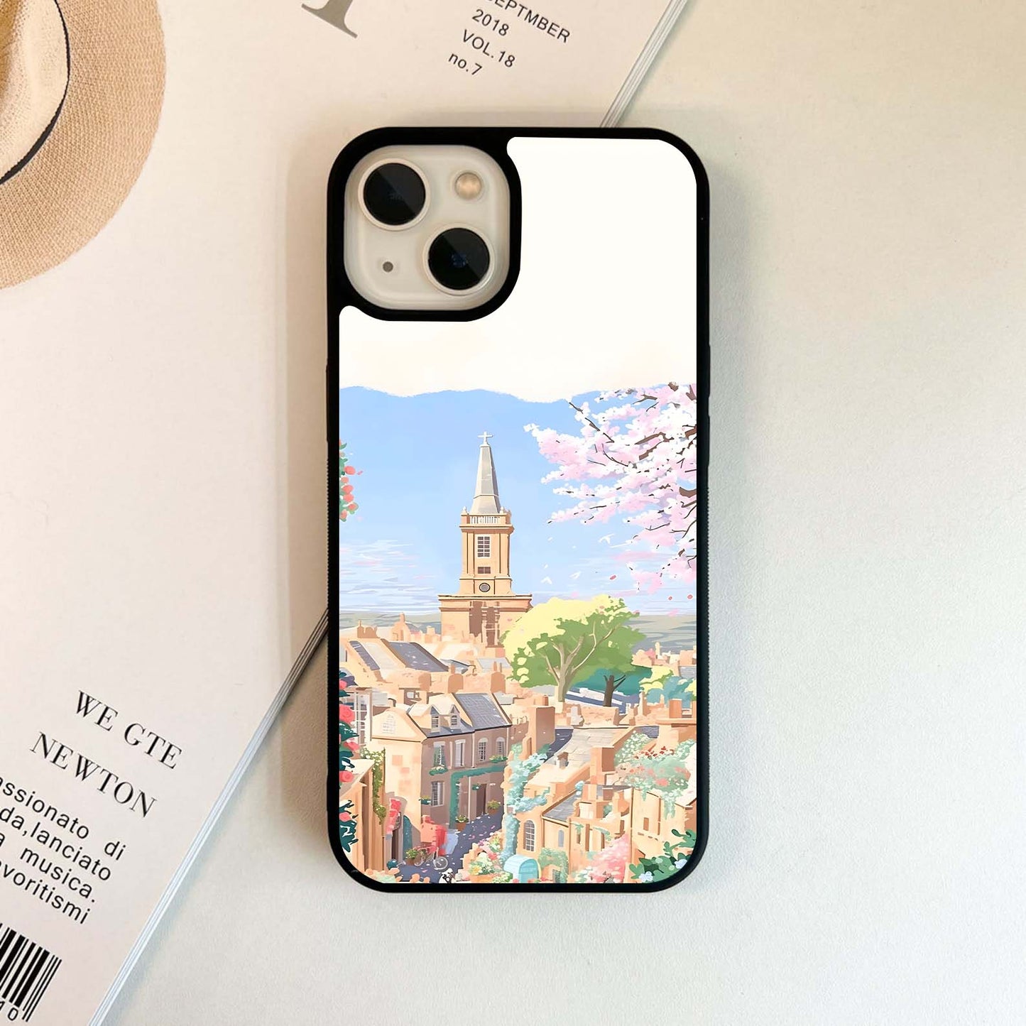 Lily Pond Mist Glass Case