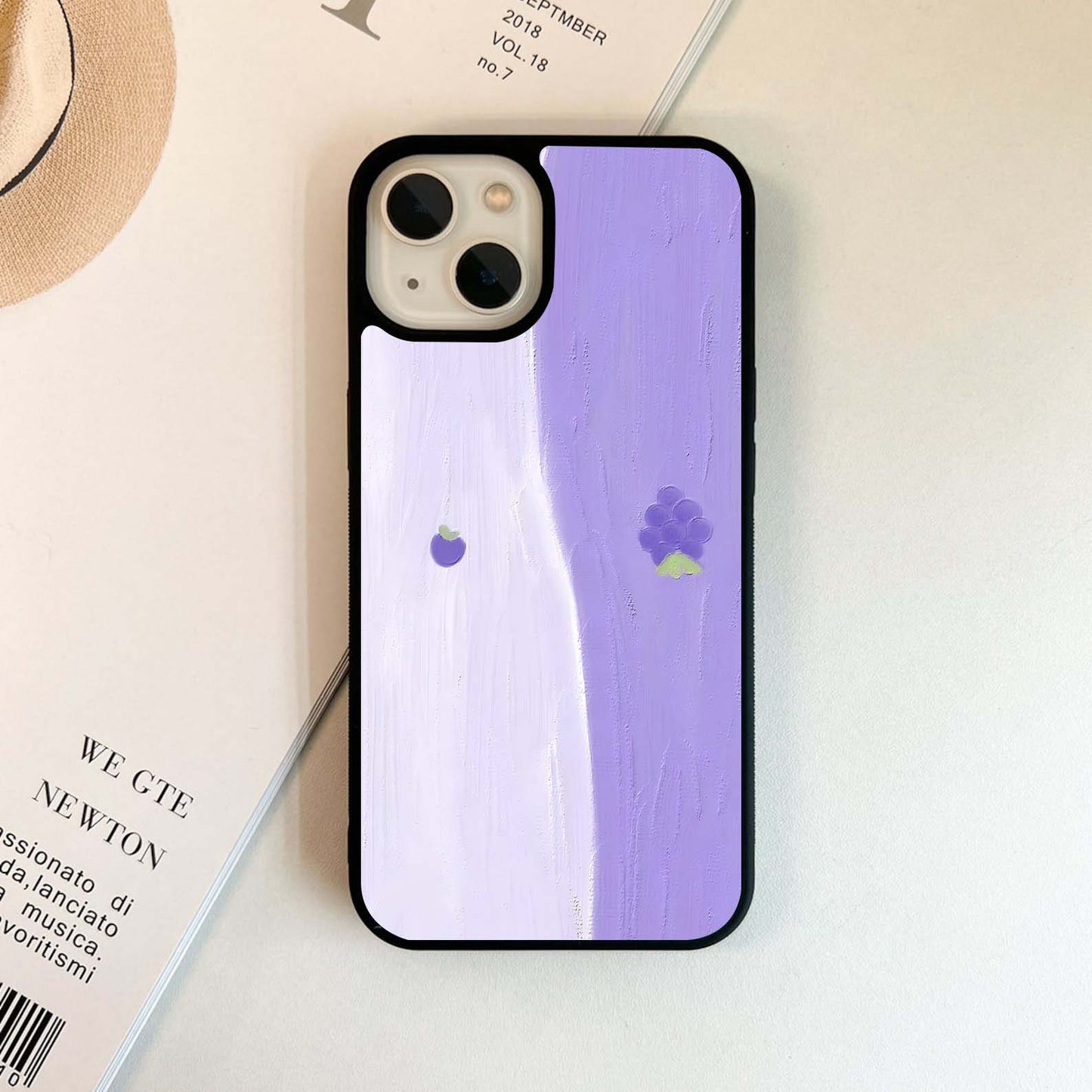 Grape Blush Delight Glass Case