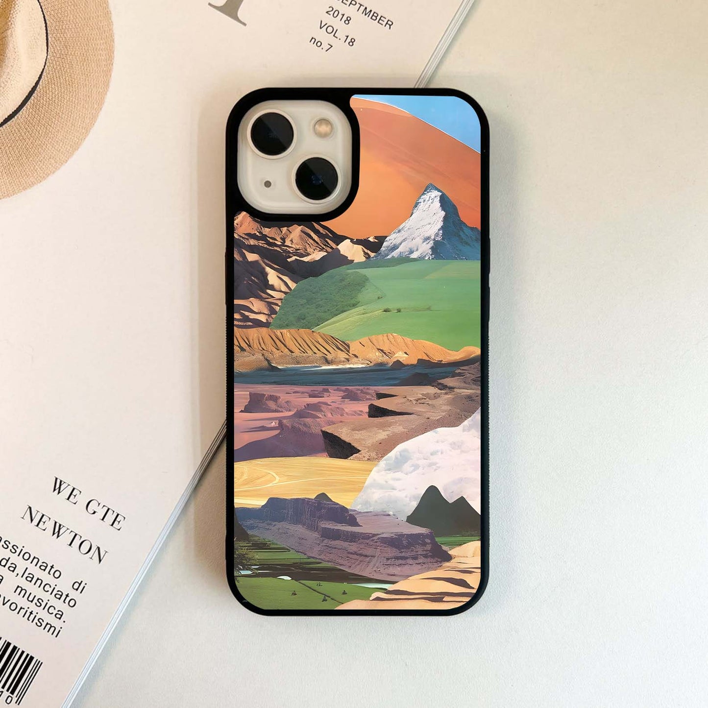 Vine Mountain Glass Case