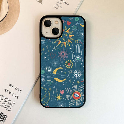 Miracle Universe Pattern Glass Case