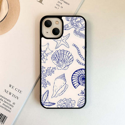 Ocean Sketchbook Tales Glass Case