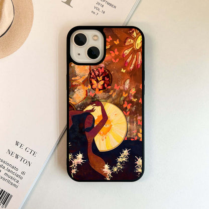 Radiant Citrus Dance Glass Case