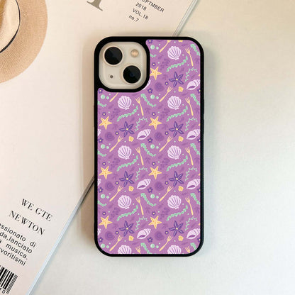 Undersea Whimsy Pattern Glass Case