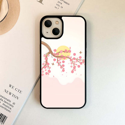 Blossom Breeze Sunset Glass Case