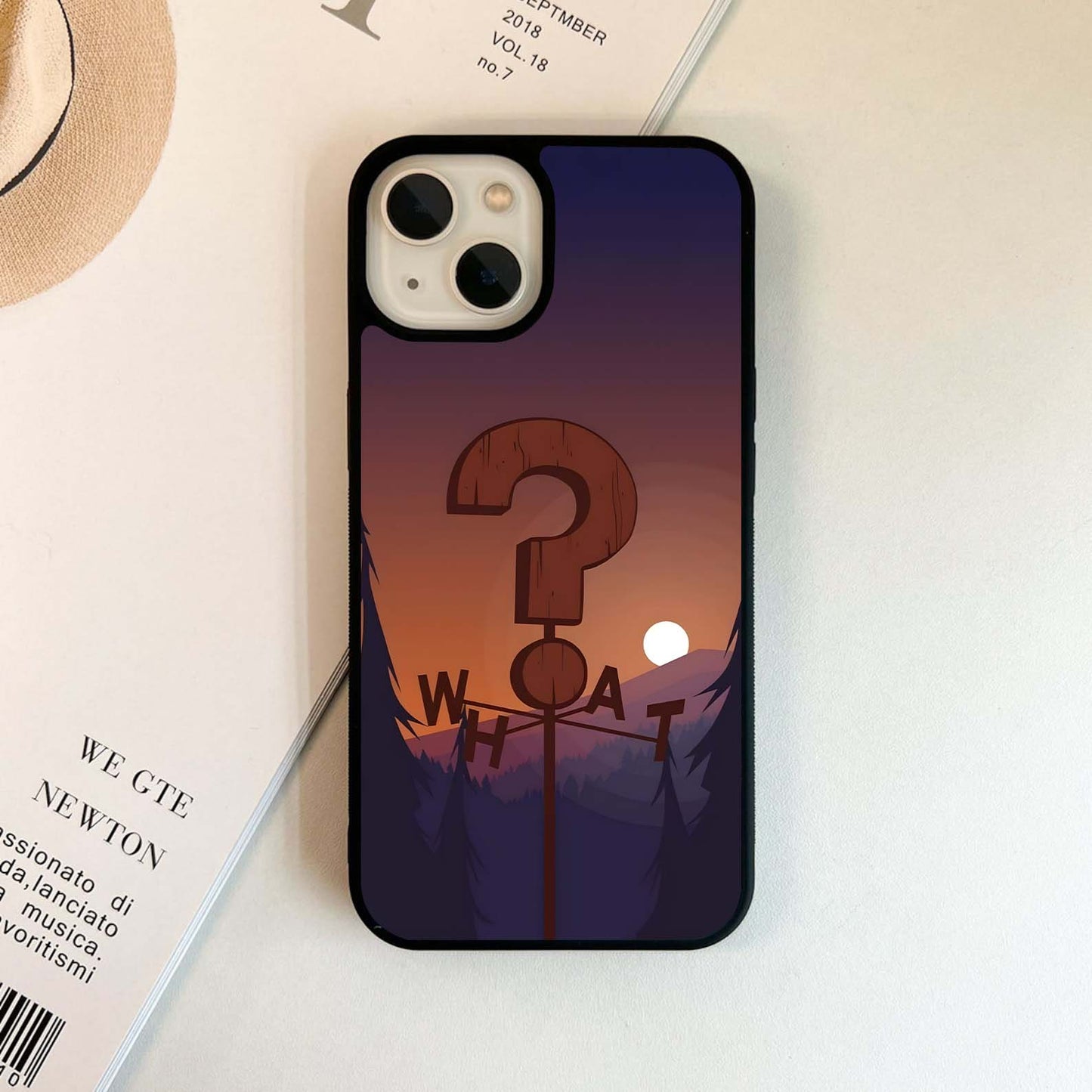 Mystery Sky Sign Glass Case