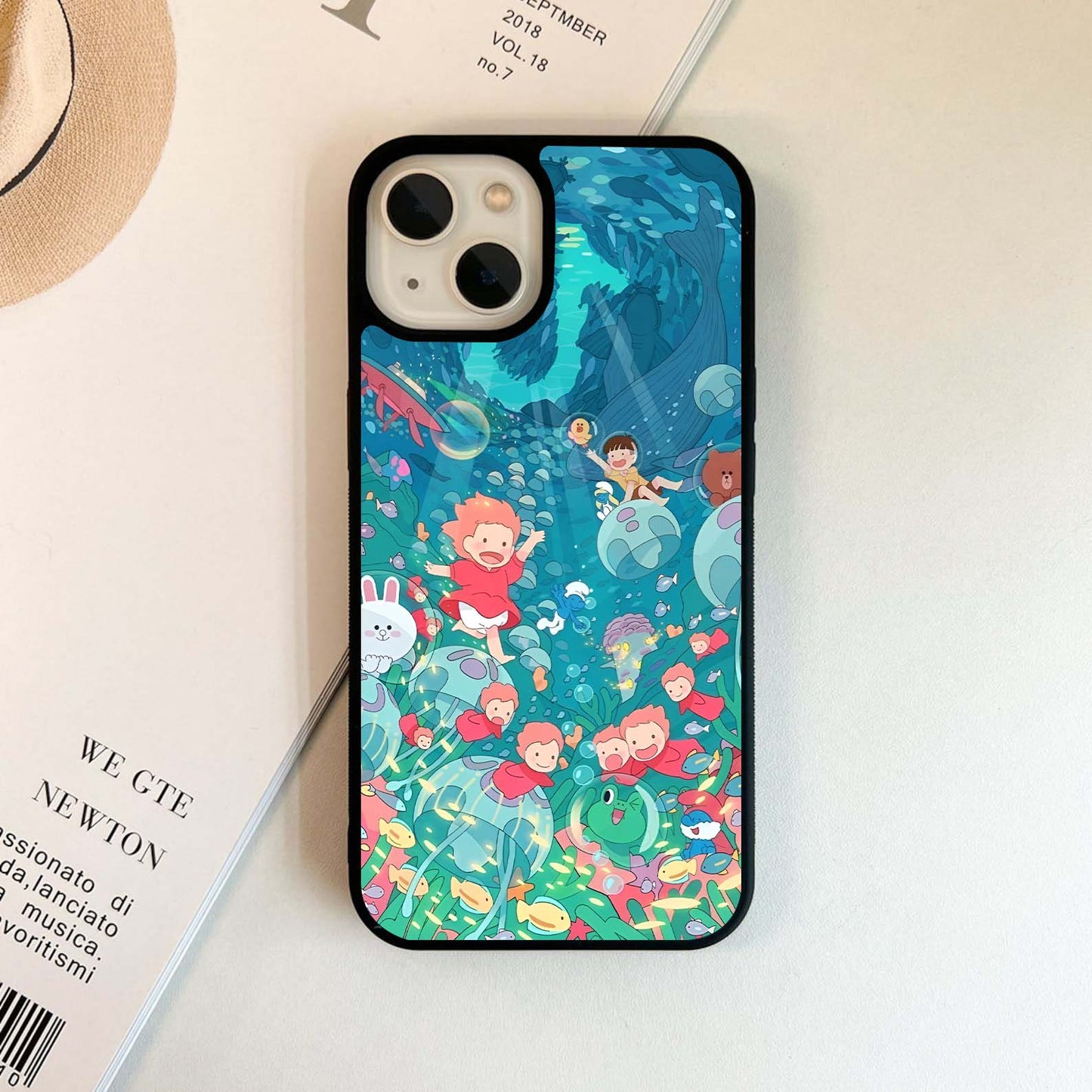 Underwater Friends Fun Glass Case