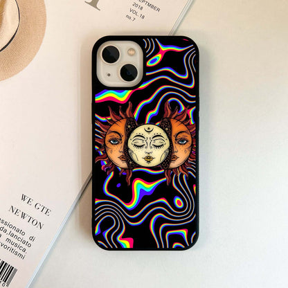 Psychedelic Sun Glass Case