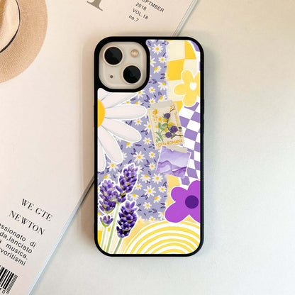 Daisy Pop Vibes Glass Case