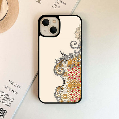 Regal Rose Mesh Glass Case