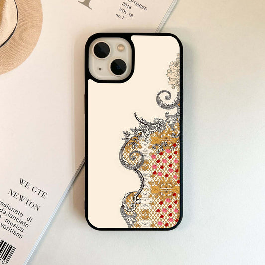 Regal Rose Mesh Glass Case