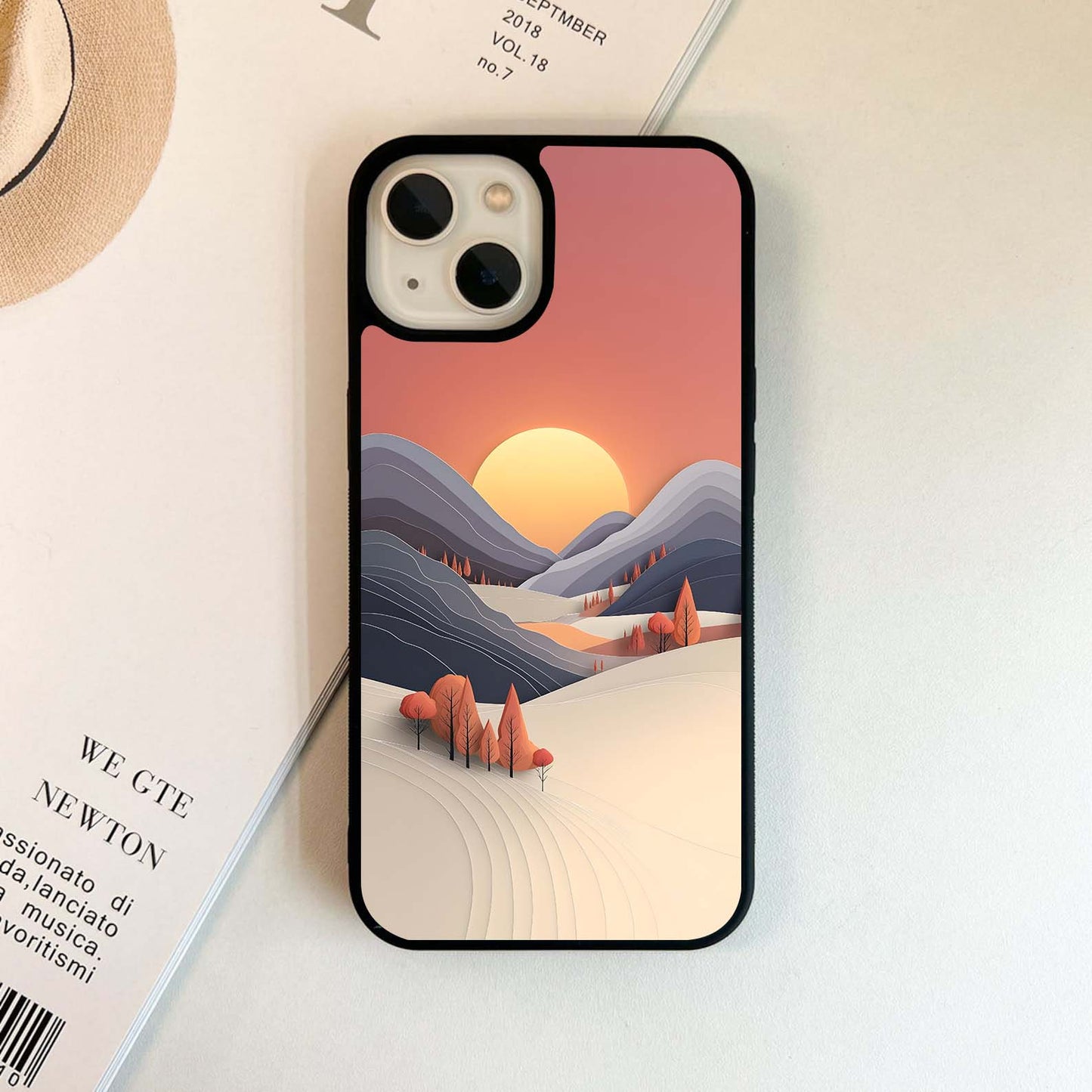 Abstracto Sunrise Glass Case