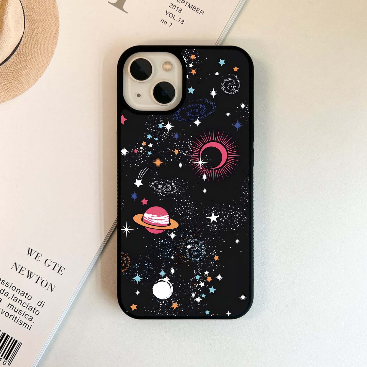 Cosmic Pattern Dust Glass Case