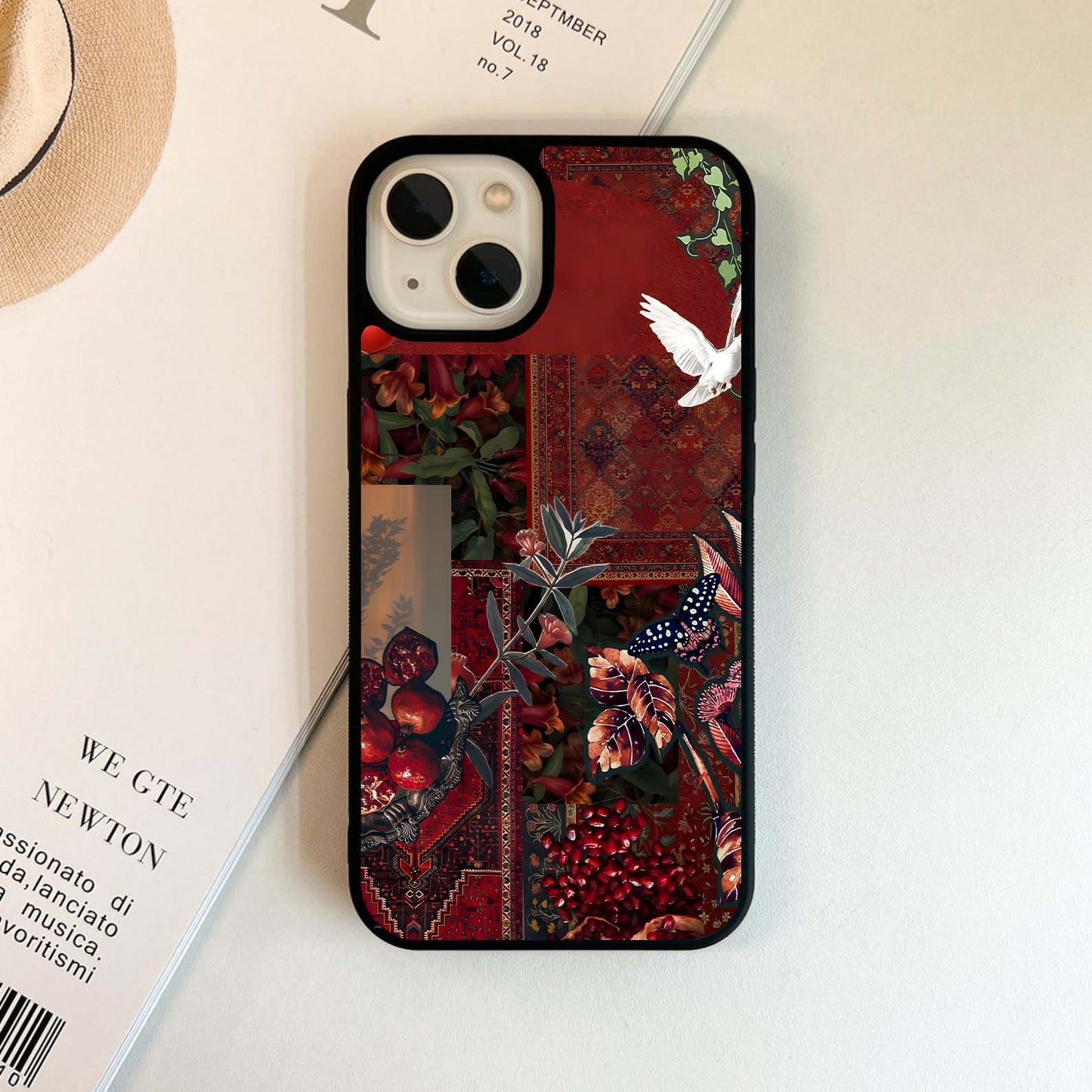 Blush Cloud Garden Glass Case