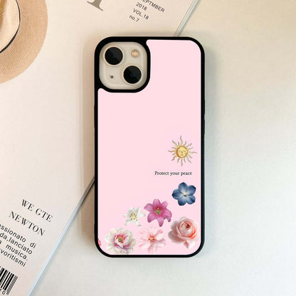 Protect Your Peace Glass Case