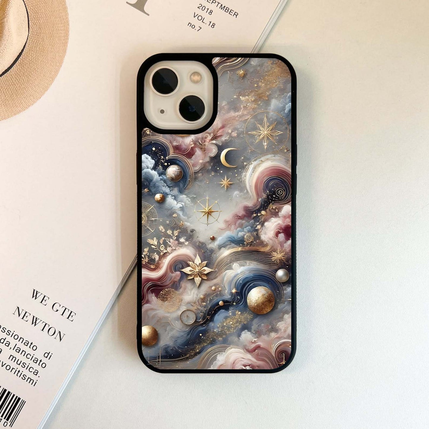 Pastel Wind Bloom Glass Case