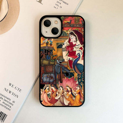 Royal India Art Glass Case