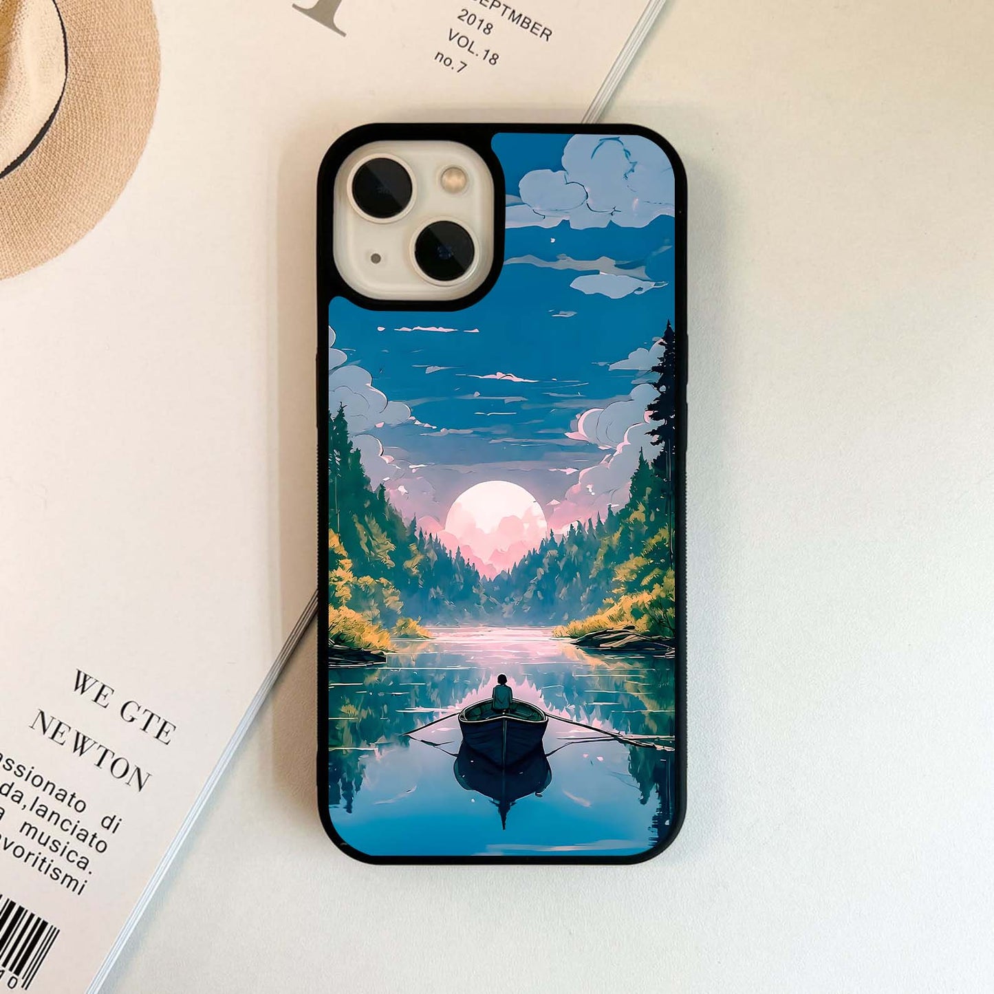 Alone Scenery Glass Case