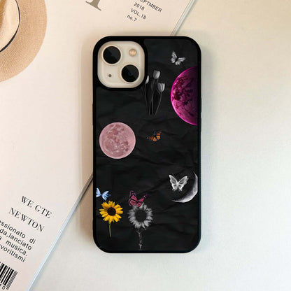 Cosmic Butterfly Bloom Glass Case