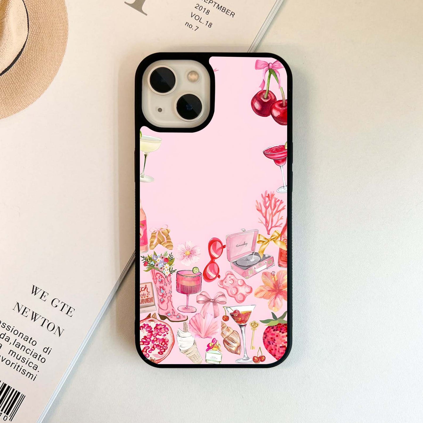 Aesthetic Daily Routine Glass Case