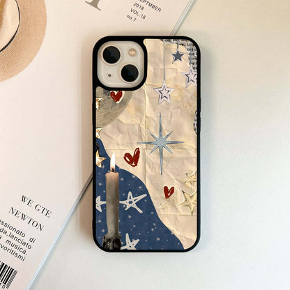 Aesthetic Glocy Newspaper Glass Case