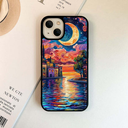 Multiple Watercolor Art Glass Case