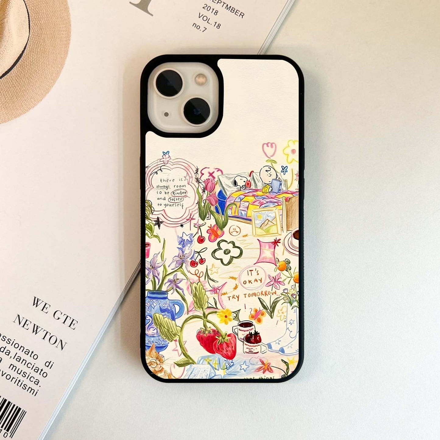 Sunshine Cloud Rise Glass Case