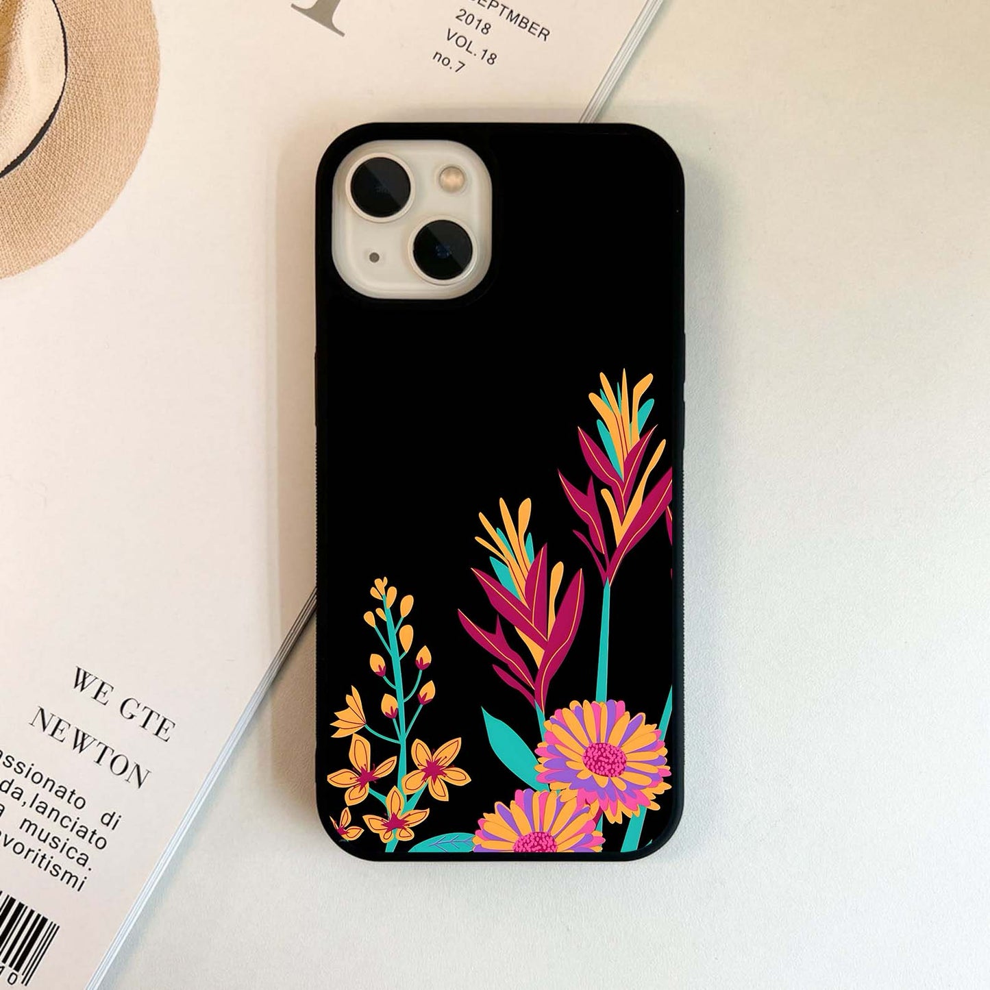 Tropical Garden Glow Glass Case