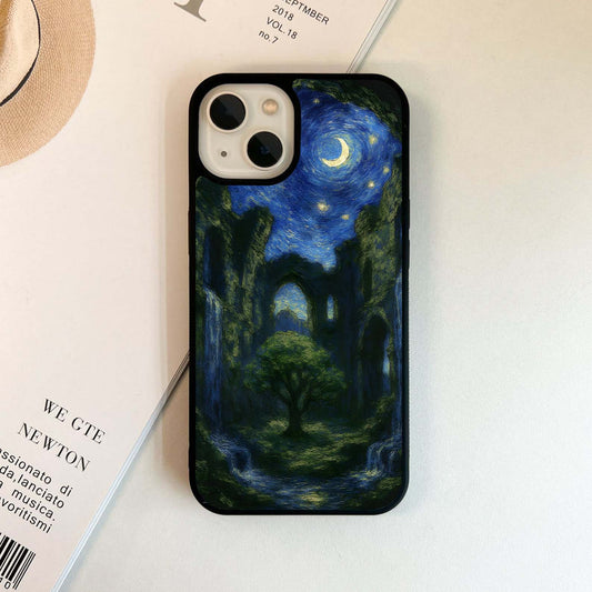 Moonlit Mystic Grove Glass Case