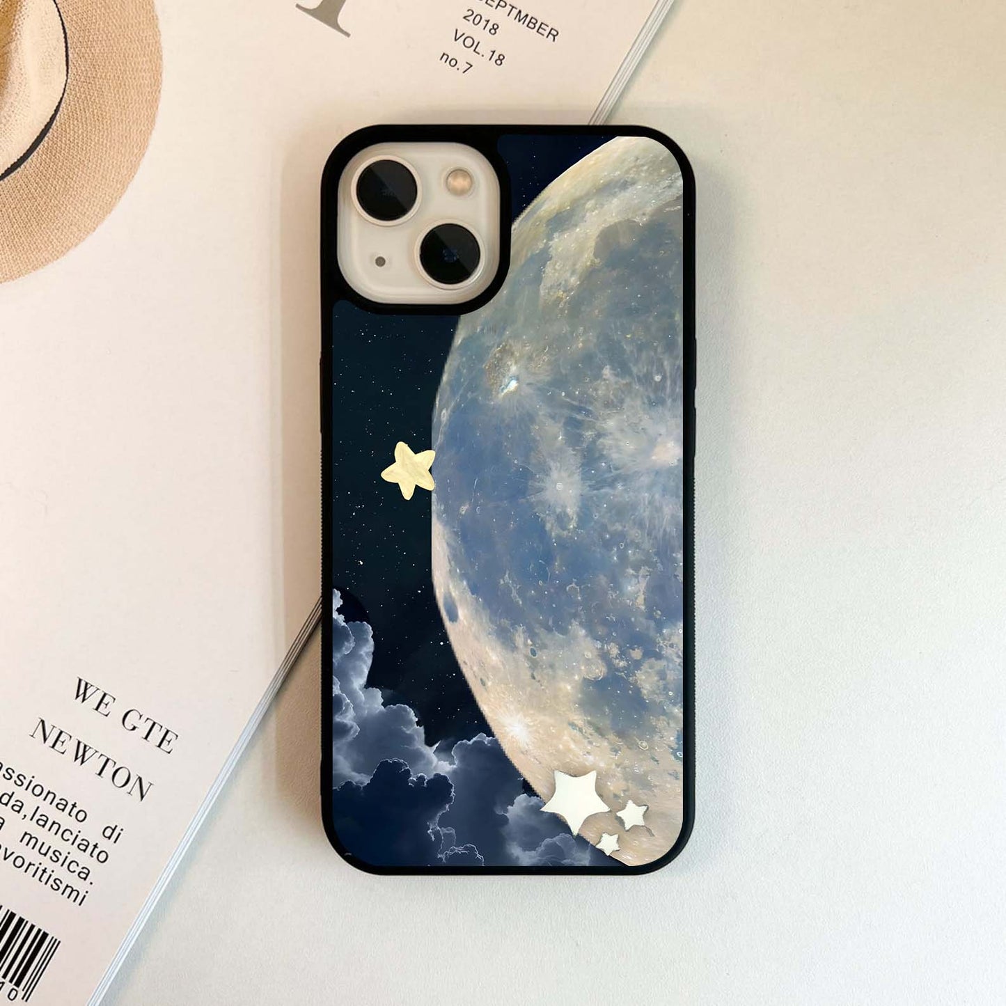 Space Themed Glass Case